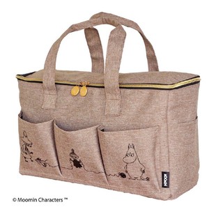 嚕嚕米手提包 / MOOMIN 大容量 手提旅行包 防水購物袋 野餐收納包