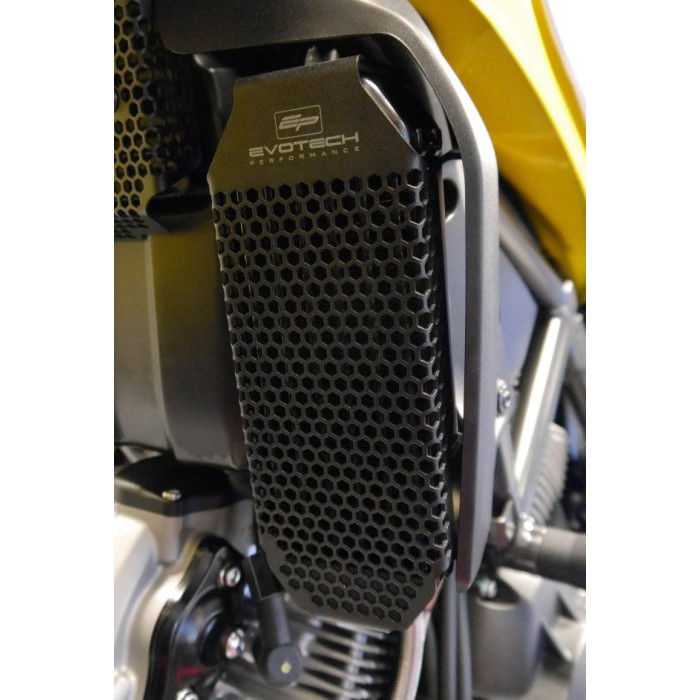 【MotoLAB] [預購] Scrambler Ducati 英國Evotech CNC油冷排護網
