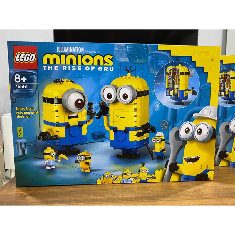 全新LEGO 樂高 75551 磚拼小小兵 Minions可面交 凱文 史都華