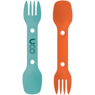 美國【UCO】UTILITY SPORK 餐具組 /無雙酚A /戶外用餐具 /輕便湯匙叉子 耐熱240度 至 -20度