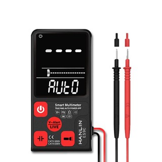 萬用測電表 大螢幕數字萬用電錶 數位三用電錶 電壓表 檢測電阻電容 電工檢測智慧三用電表