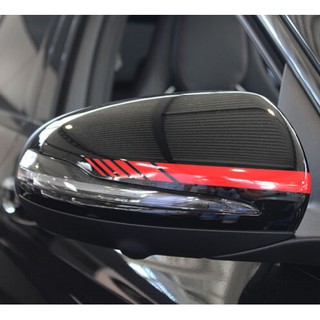 賓士原廠MERCEDES-BENZ W205 S205 C205 AMG Edition1 後視鏡線條 貼紙 彩貼