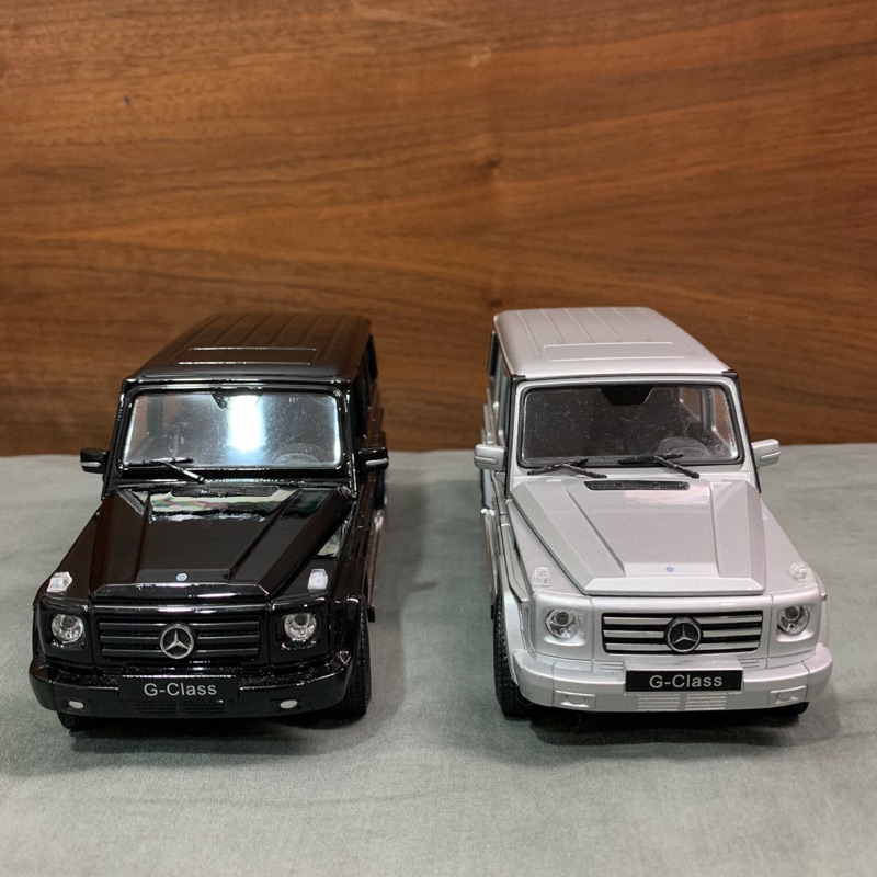二手 WELLY Mercedes Benz G500/1:24/G-CLASS/賓士/玩具/模型車/汽車模型
