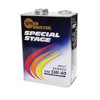 速馬力 SPEED MASTER 彩虹罐 5w40  5w-40 SM C3 柴油 汽油 認證頂級酯類全合成機油 4公升