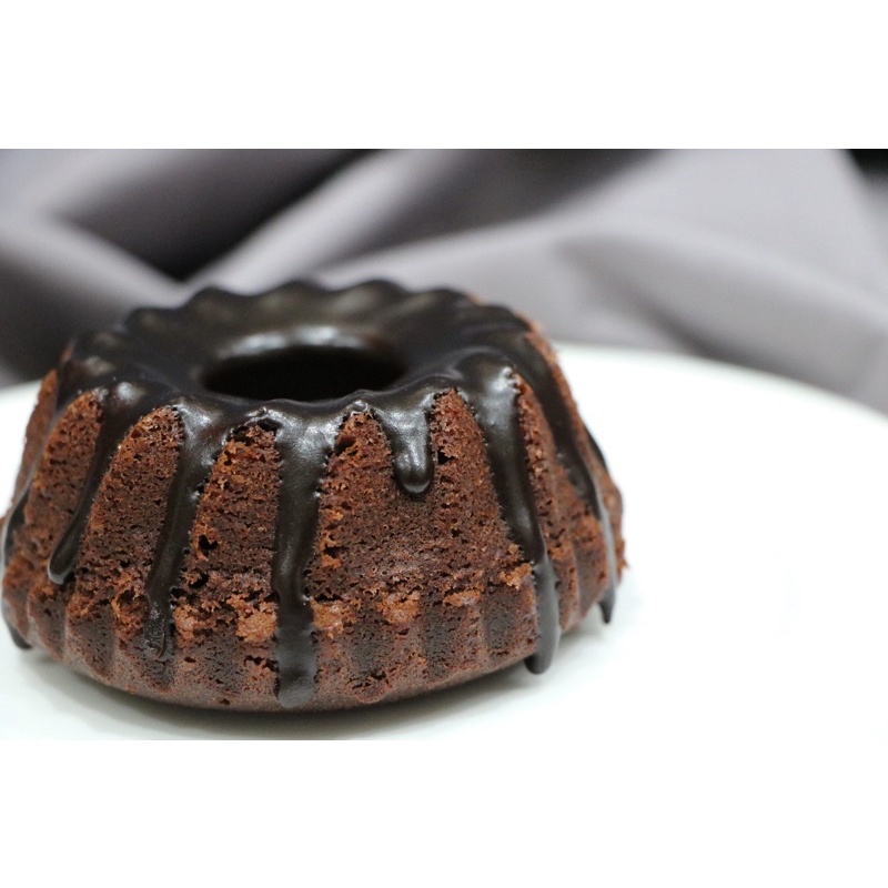 Mini Chocolate Pound Cake 迷你法芙娜可可磅蛋糕 Chen·甜點工作室