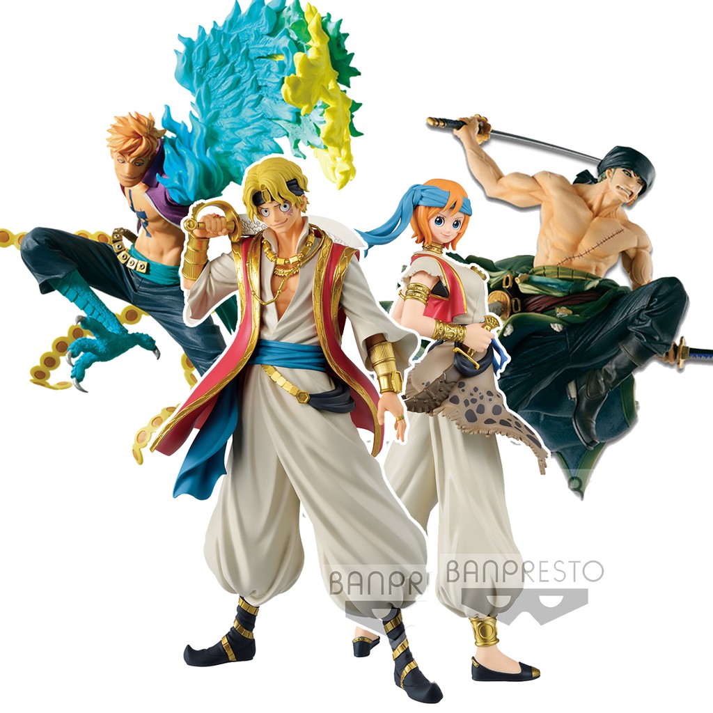 【預購 1月】BANPRESTO 海賊王 系列公仔 代理版 艾斯 薩波 可亞拉 索隆 馬可