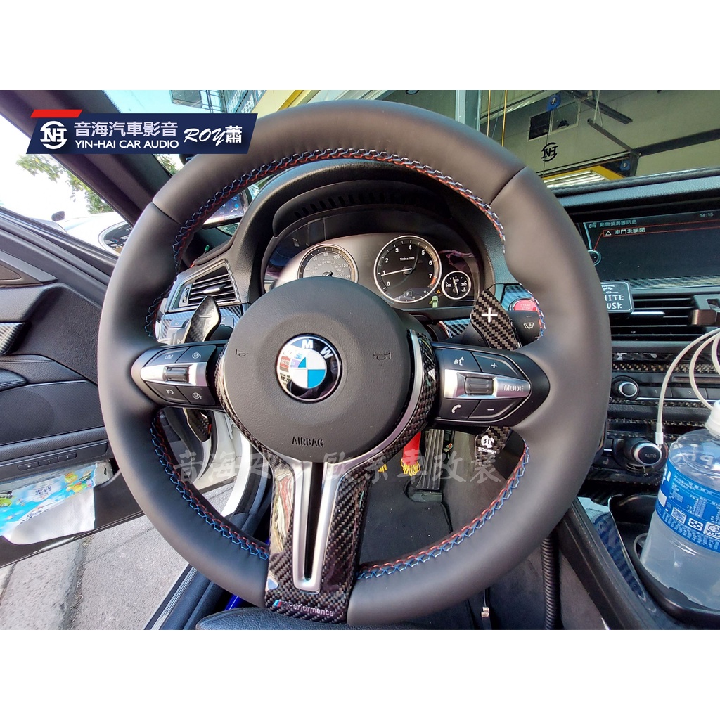 BMW 正原廠F10 M方向盤 F01 F07 F10 F11含換檔播片及安全氣囊 M5 M6 卡夢