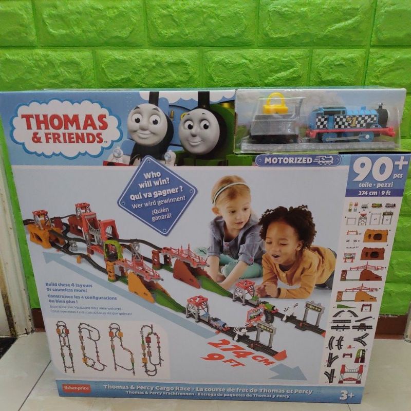 （商品保留至1/15請勿下標）全新湯瑪士小火車軌道組 聖誕禮物 好市多