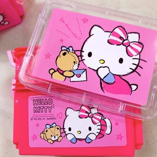 sanrio/三麗鷗/Hello Kitty雙層雙扣萬用收納盒/置物盒