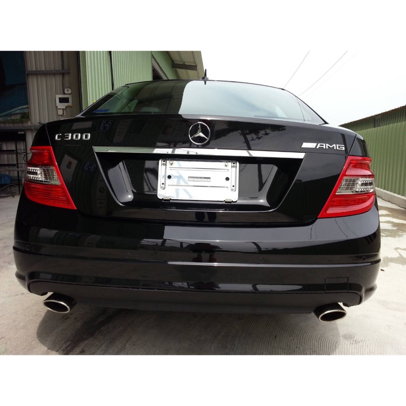 BENZ W204 C300 AMG 後下巴 前期車07-11年（正廠件 中古品）現貨