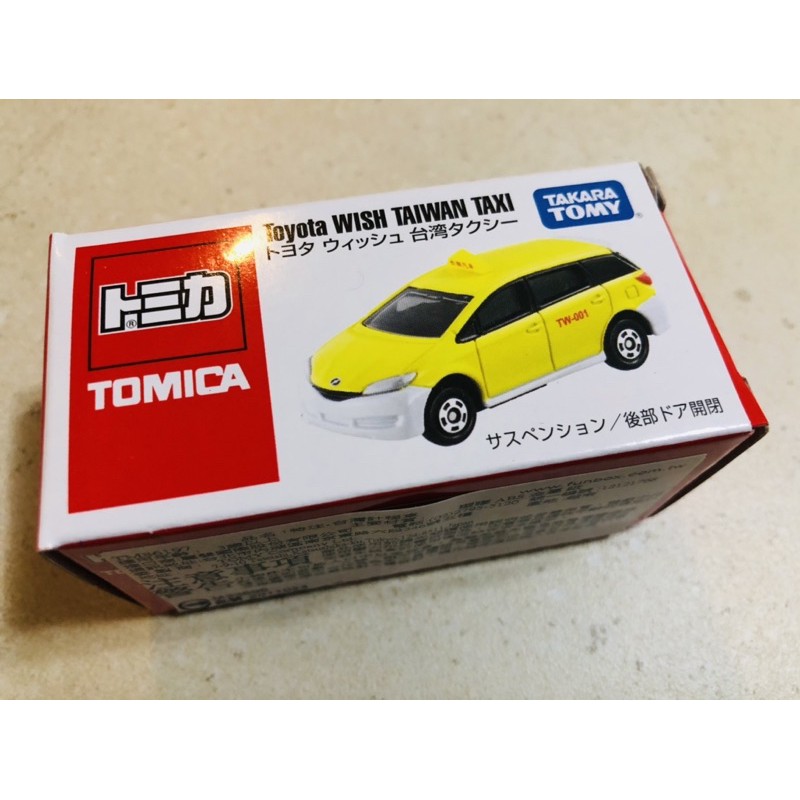 Tomica 多美台灣計程車台灣限定限量版toyota Wish 蝦皮購物