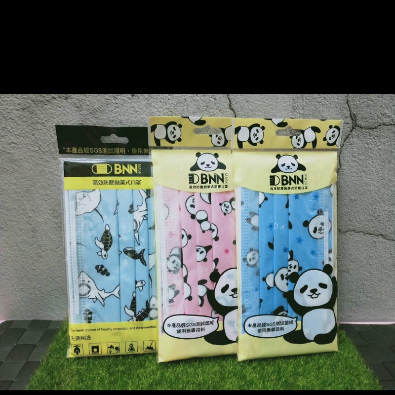 開發票 可統編 Bnn水針布平面成人熱門款 熊貓粉色 熊貓藍色 成人尺寸 最低訂購量8包 蝦皮購物