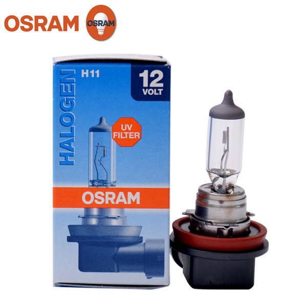 和霆車部品中和館—OSRAM 德國歐司朗 H11 12V 55W 原廠交換型鹵素燈泡 64211L+
