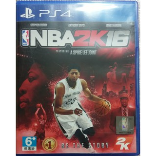 PS4 NBA 2K16 NBA2K16 美國職業籃球 中文版
