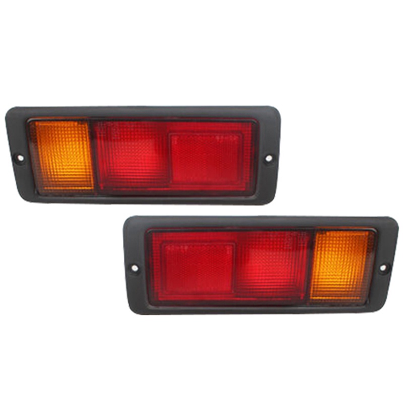 汽車后保險杠尾燈 紅色警告剎車霧燈 尾燈更換配件 適用於三菱 帕傑羅 蒙特羅 1992-1999