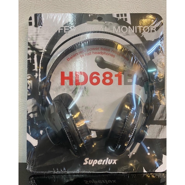 Superlux HD681 半開放式監聽耳機 #動圈式《灰色》 #頭罩式/耳罩式 #附原廠袋&amp;轉接頭.免運費
