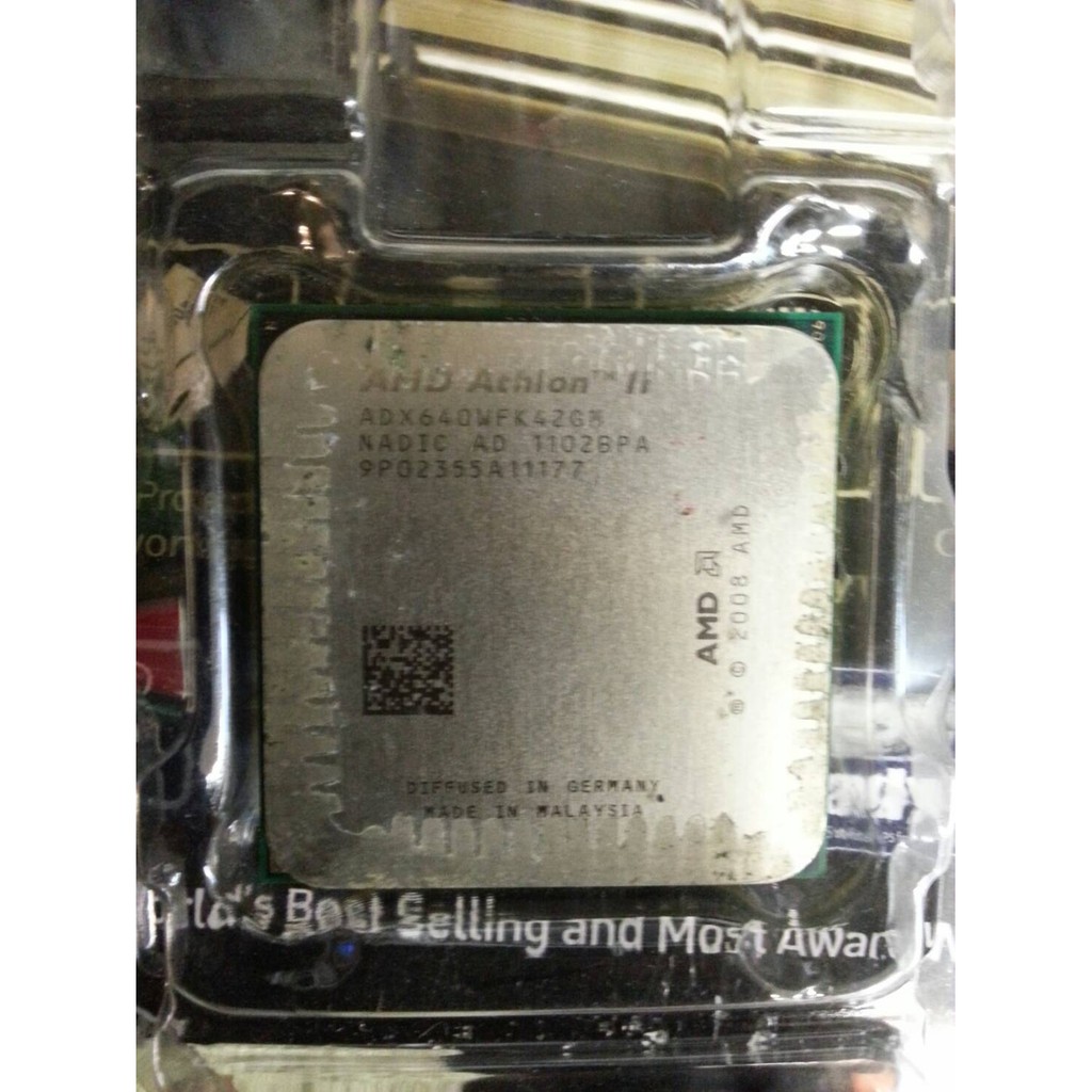 中古良品 AMD CPU X4 640 AM3腳位 ADX640WPK42GM 保固一個月