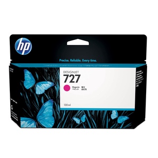 HP No.727/B3P20A 130毫升 原廠紅色墨水匣 適用DesignJet T920/T1500/T2500/