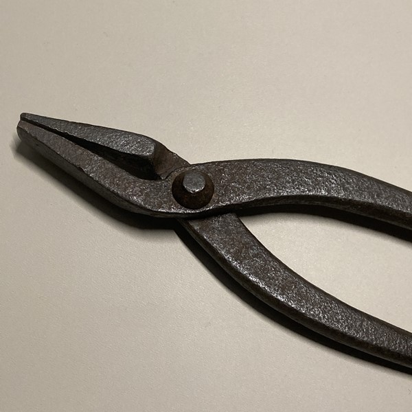火鋏 鍛冶鉗 金工平口鉗 板金 打鐵 金屬工藝可參考 戶尾道具屋f0854 蝦皮購物