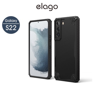 <elago>Galaxy S22 6.1"Armor衝擊吸收TPU保護殼