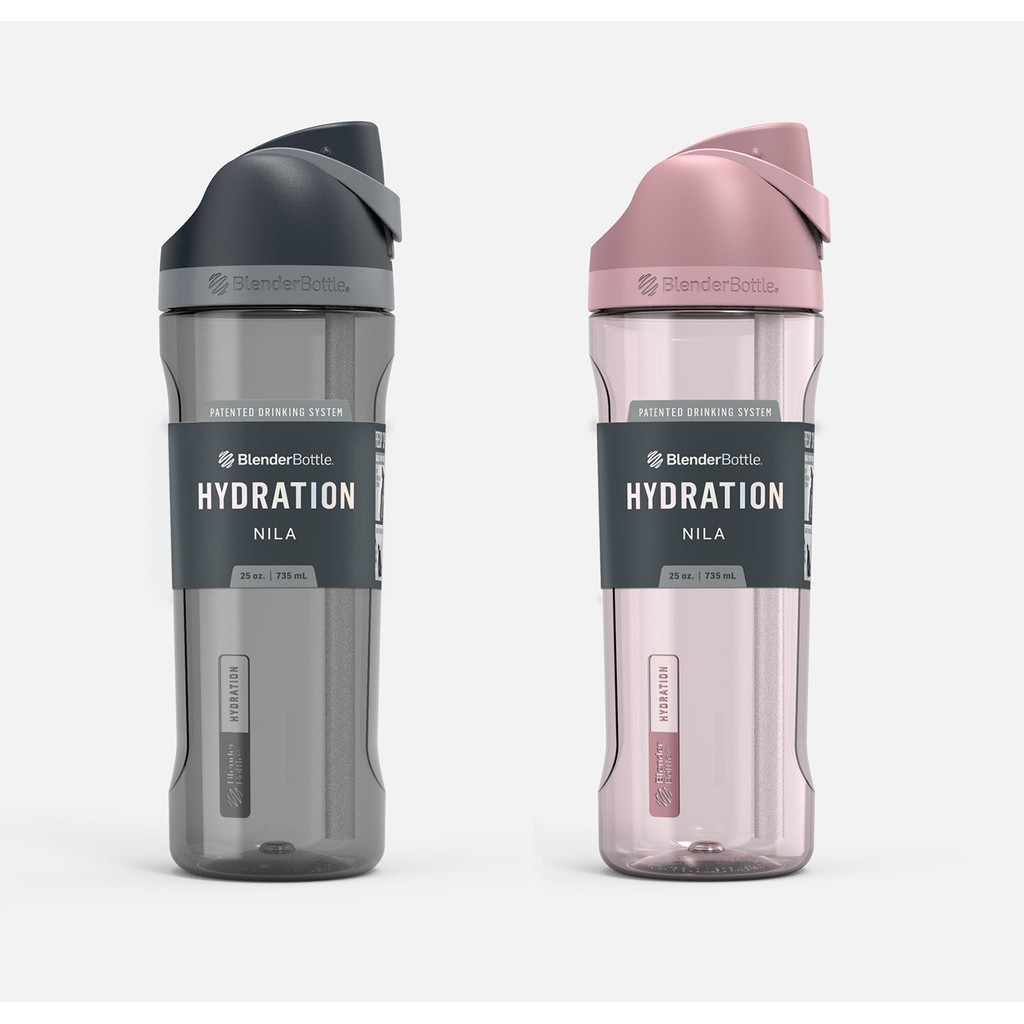 現貨【Blender Bottle】Hydration Nila 運動水壺 附吸管 25oz 健身 高蛋白 乳清