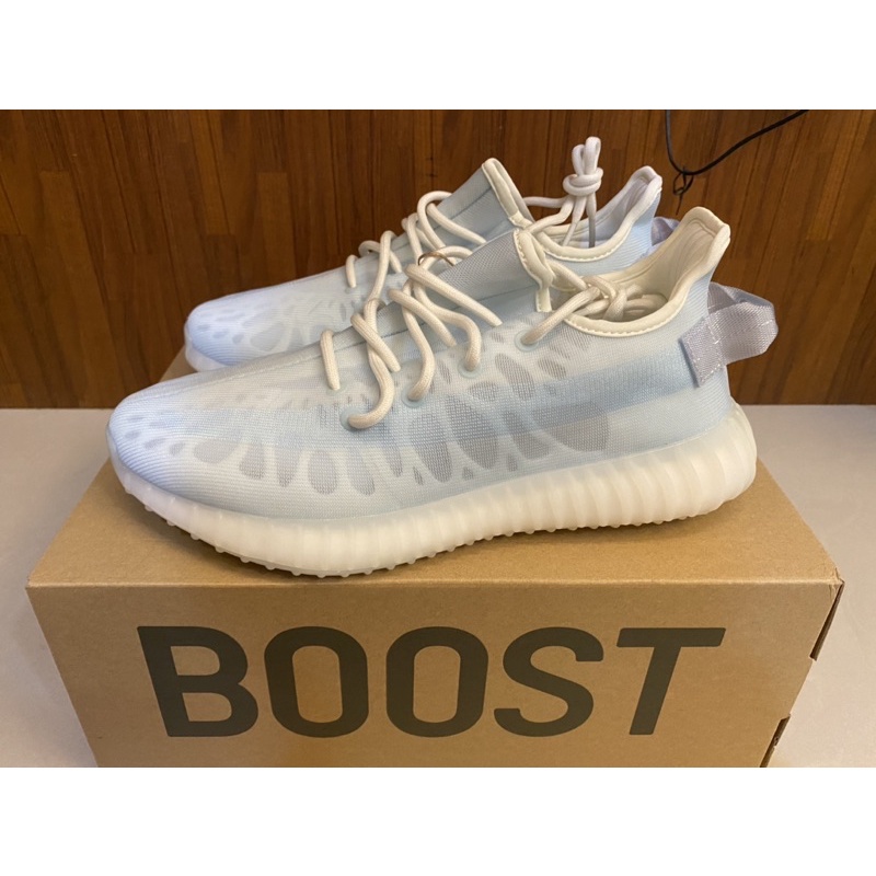 【S.M.P】Adidas Yeezy Boost 350 V2 Mono Ice 冰藍 透明 GW2869