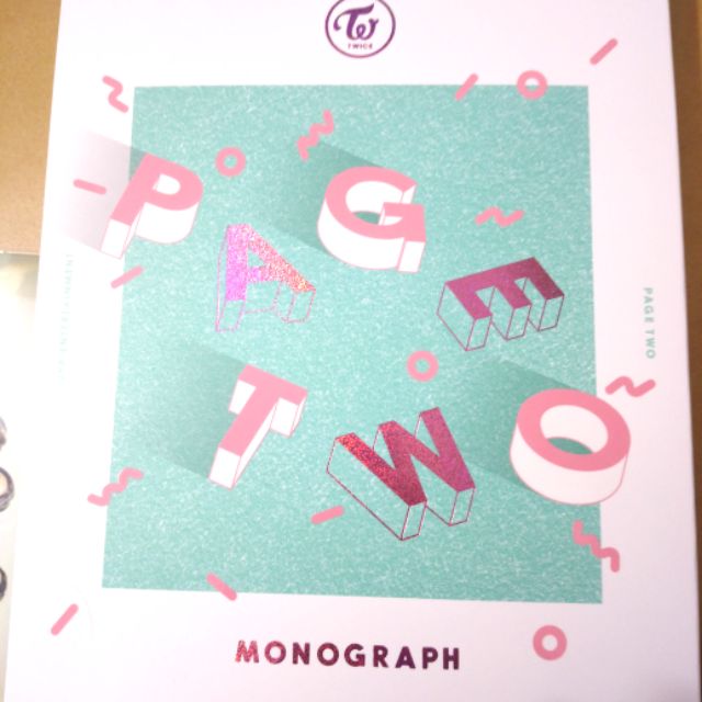 Twice Page Two  Monograph 現貨