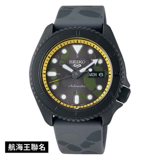 【SEIKO】5SPORTS 航海王聯名款 香吉士 SRPH69K1 4R36-11Z0Y 台灣公司貨SK022