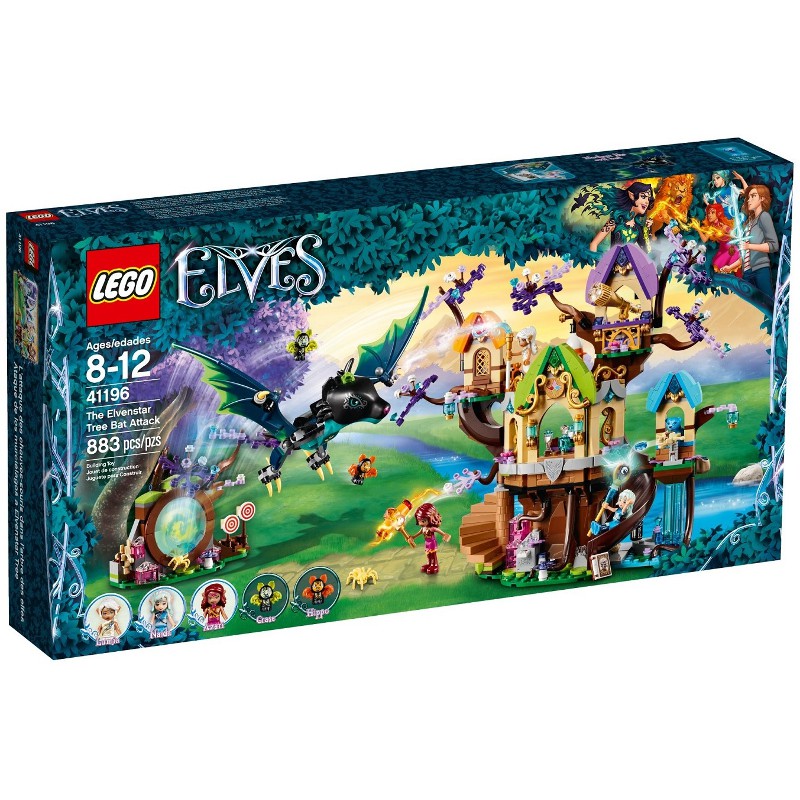 【積木樂園】樂高 LEGO 41196 Elves 魔法精靈 艾文思達樹之蝙蝠攻擊