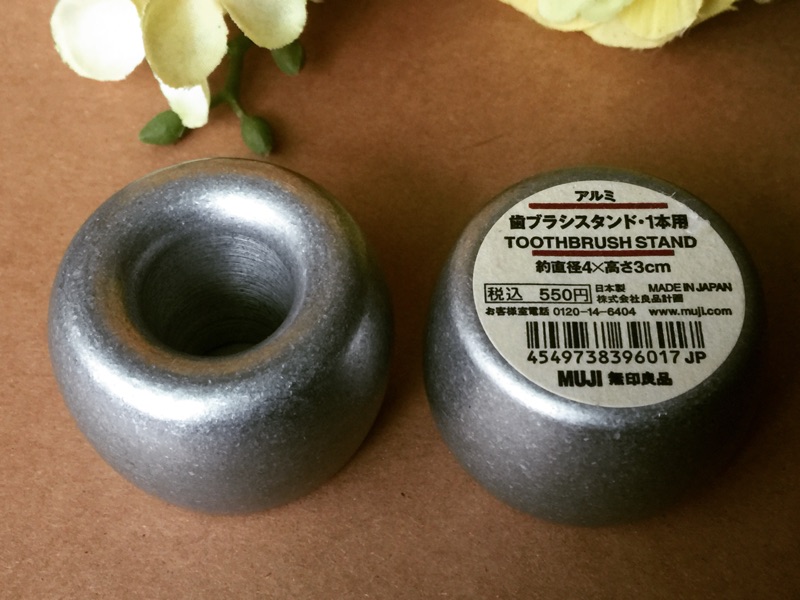 貓舖子 無印良品miji 鋁製陶製牙刷架筆架 蝦皮購物