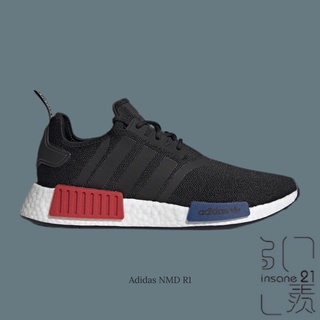 ADIDAS ORIGINALS NMD R1 黑藍紅 經典 情侶款 男女 GZ7922【Insane-21】