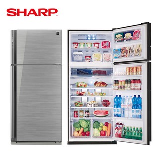 SHARP 夏普 583L 自動除菌雙門變頻電冰箱SJ-GD58V-SL 大型配送