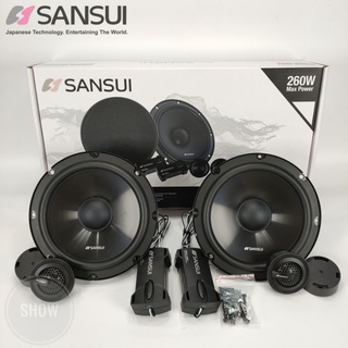 【24h出貨】日本🇯🇵 SANSUI 山水 高階 6.5吋分音喇叭 汽車喇叭 車用喇叭 車門喇叭 本田 豐田 三菱 日產