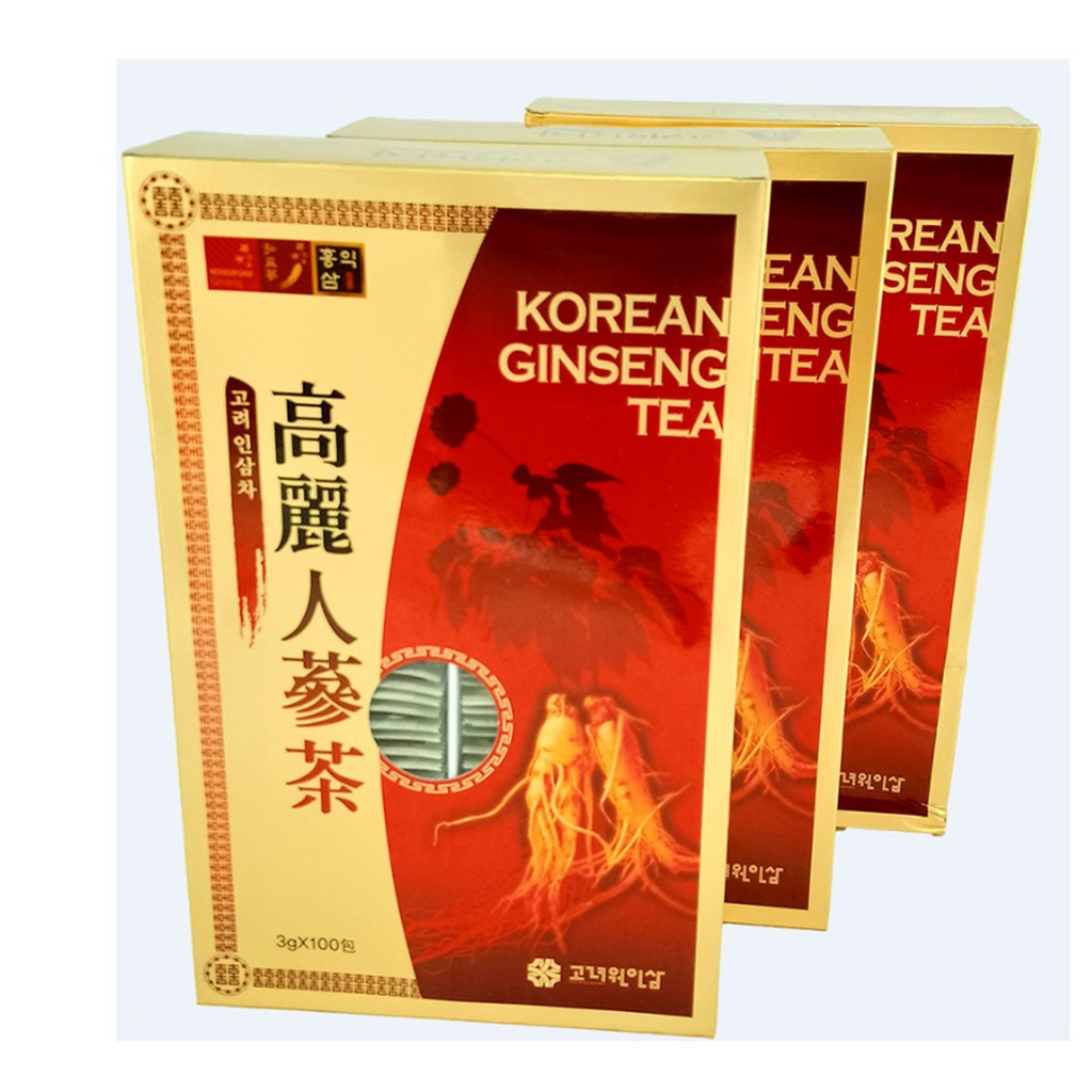 韓國高麗人蔘茶 隨身茶包100入(附發票)