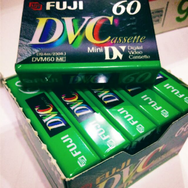 Fuji film MINI DVC 60mins 富士空白攝錄影帶/空白DV帶