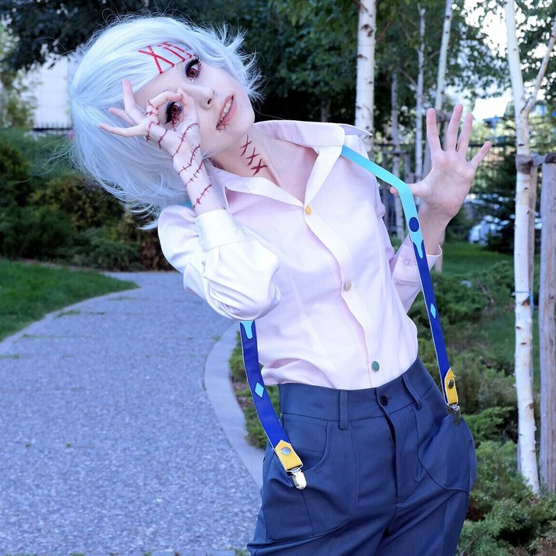 Fu Cos 漫創東京食尸鬼 東京喰種第二季cos鈴屋什造cosplay服裝 蝦皮購物