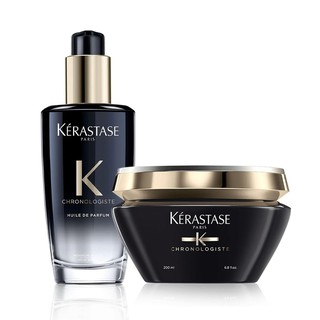 Kerastase 巴黎卡詩 黑鑽極萃逆時寵奢組 （髮膜 200ml + 香氛露 100ml） 升級版 SP嚴選家