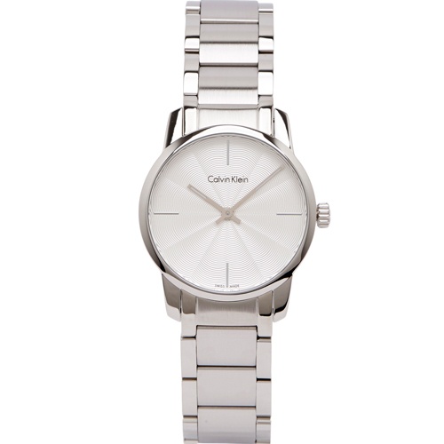 Calvin Klein CK 女 質感三針計時腕錶(K2G23146)