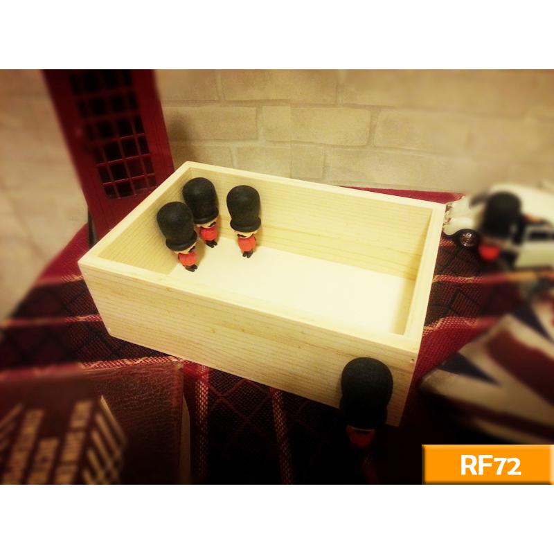 實木收納盒 (原木色) RF72 飾品 木盒 收納盒 文具盒 工業風 北歐 LOFT 復古 美式