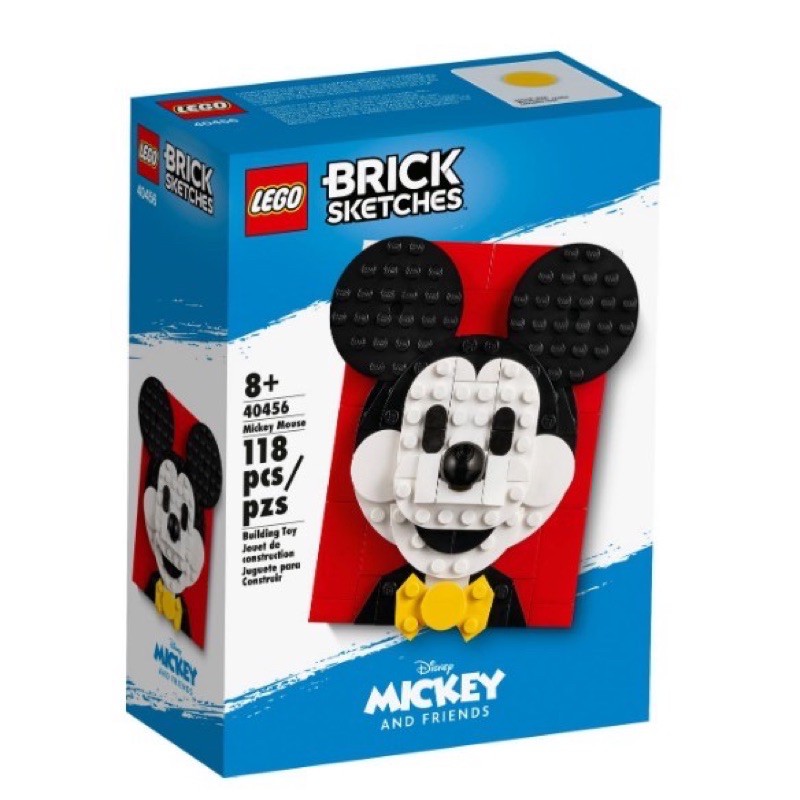 ||高雄 宅媽|樂高 積木|| LEGO“40456 Brick Sketches 系列 米奇‘’