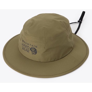【Mountain Hardwear】Cohesion Hat防水圓盤帽 黑/陶棕 NO.OE3883