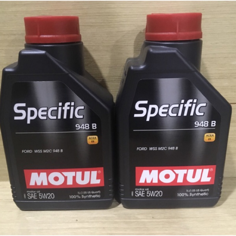 Motul Specific 948 B ACEA C5 5W20 魔特機油 FORD FIESTA 1.0T