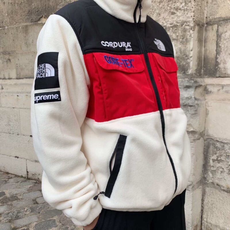 supreme 18fw the north face expedition fleece jacket