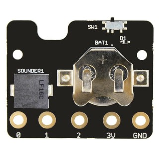 BBC micro:bit 2032鈕扣電池帶蜂鳴器擴充板 Kitronik MI:power board (附電池)