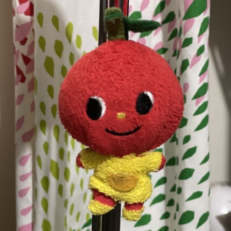 ［免運]🍎 日本 Yamaha 音樂教室 蘋果 公仔 復古玩偶 玩具 蘋果娃娃吊飾