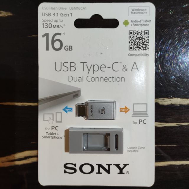 SONY USB3.1 TYPE-C 16GB 雙頭隨身碟