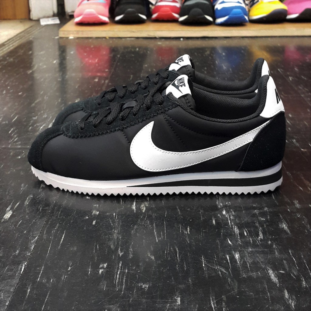 nike classic cortez nylon black
