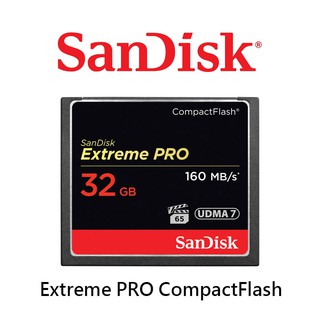 SanDisk 晟碟 Extreme PRO 32G 64G 128G 160MB CF卡 記憶卡 公司貨 酷BEE