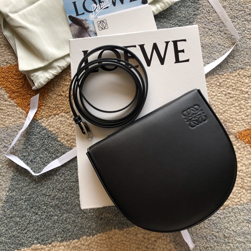 Loewe 黑色 heel mini 小包
