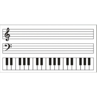 【好聲音樂器】五線譜白板 (附發票) 教學必備 軟白板貼 教學 鋼琴 教室 老師 音樂課 教學磁鐵 音符